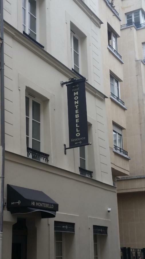 Hotel Residence Montebello Paris Exterior photo